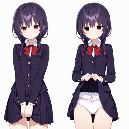 たくし上げ前後見るだけ1