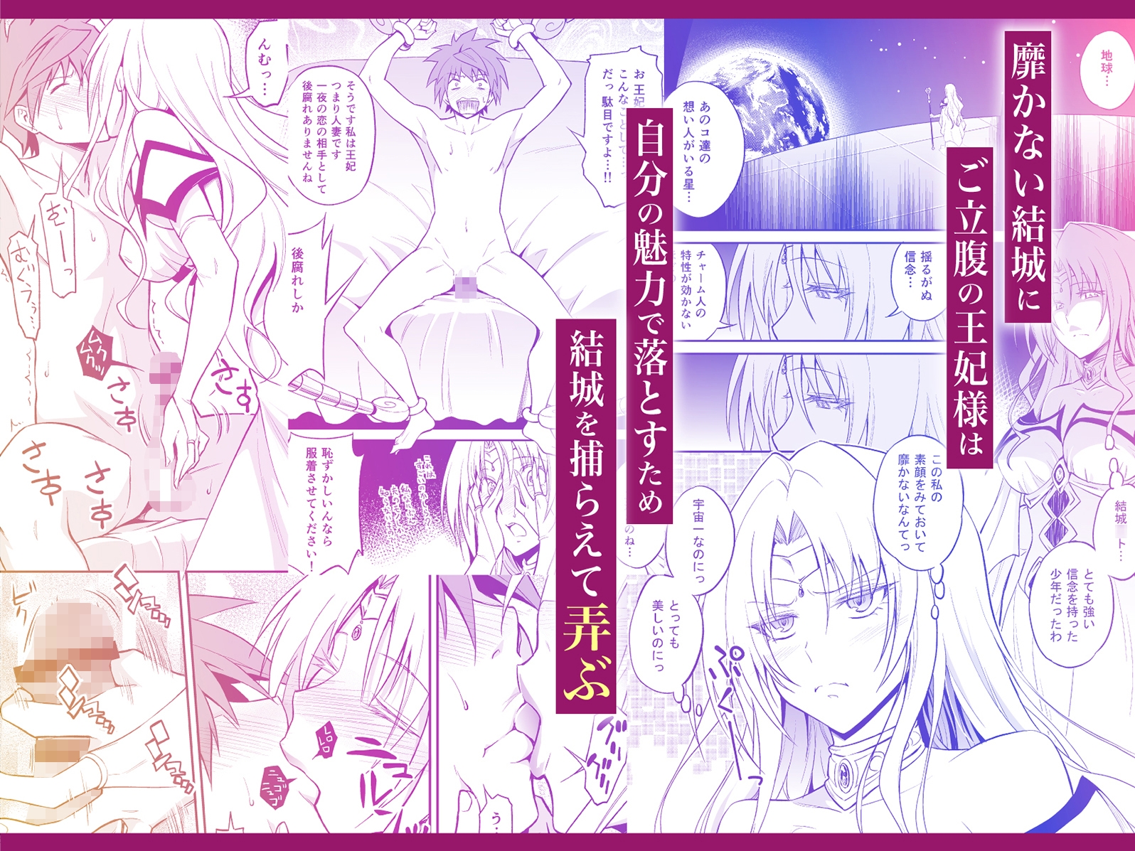 王妃様はっちゃけあそばす～淫欲の宴～ – Preview 2