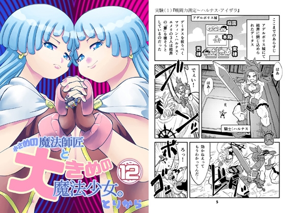 小さめの魔法師匠と大きめの魔法少女。12