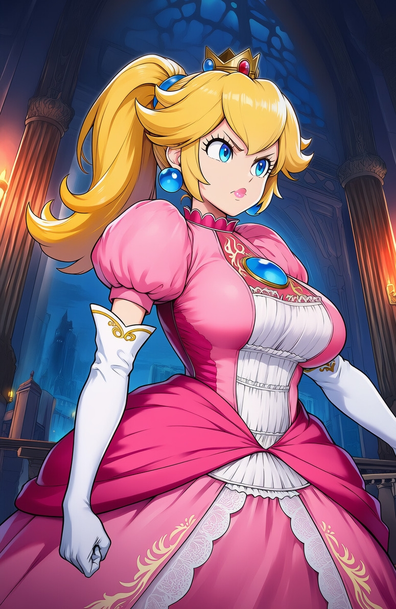 ピーチ vs ぬるぬる触手 – Preview 2