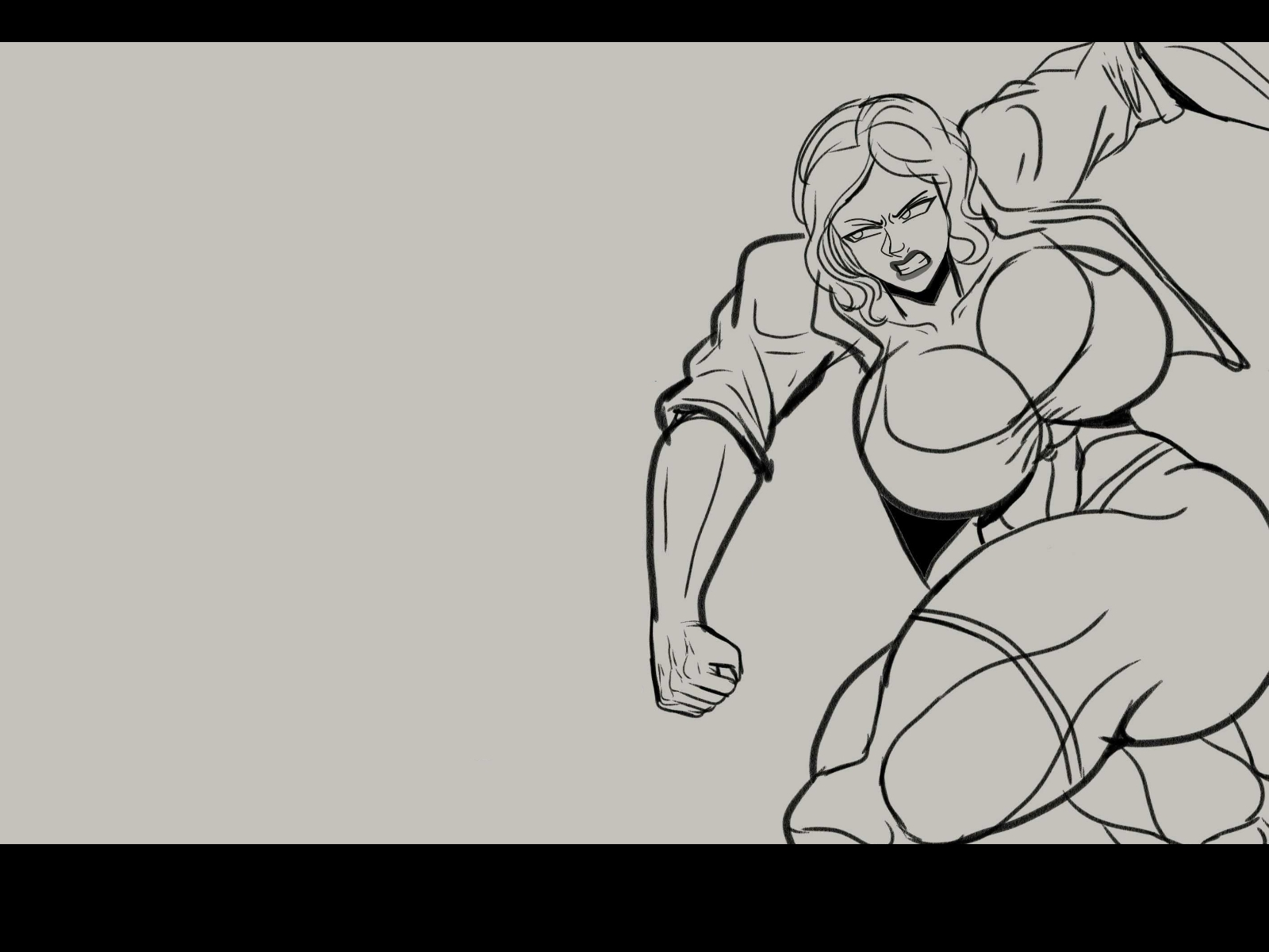 パワフルな女の子たち！ パワフルな女同士の喧嘩！