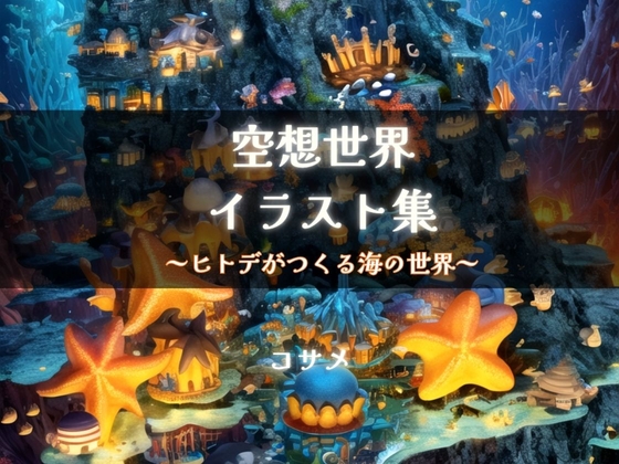 空想世界イラスト集 ～ヒトデがつくる海の世界～