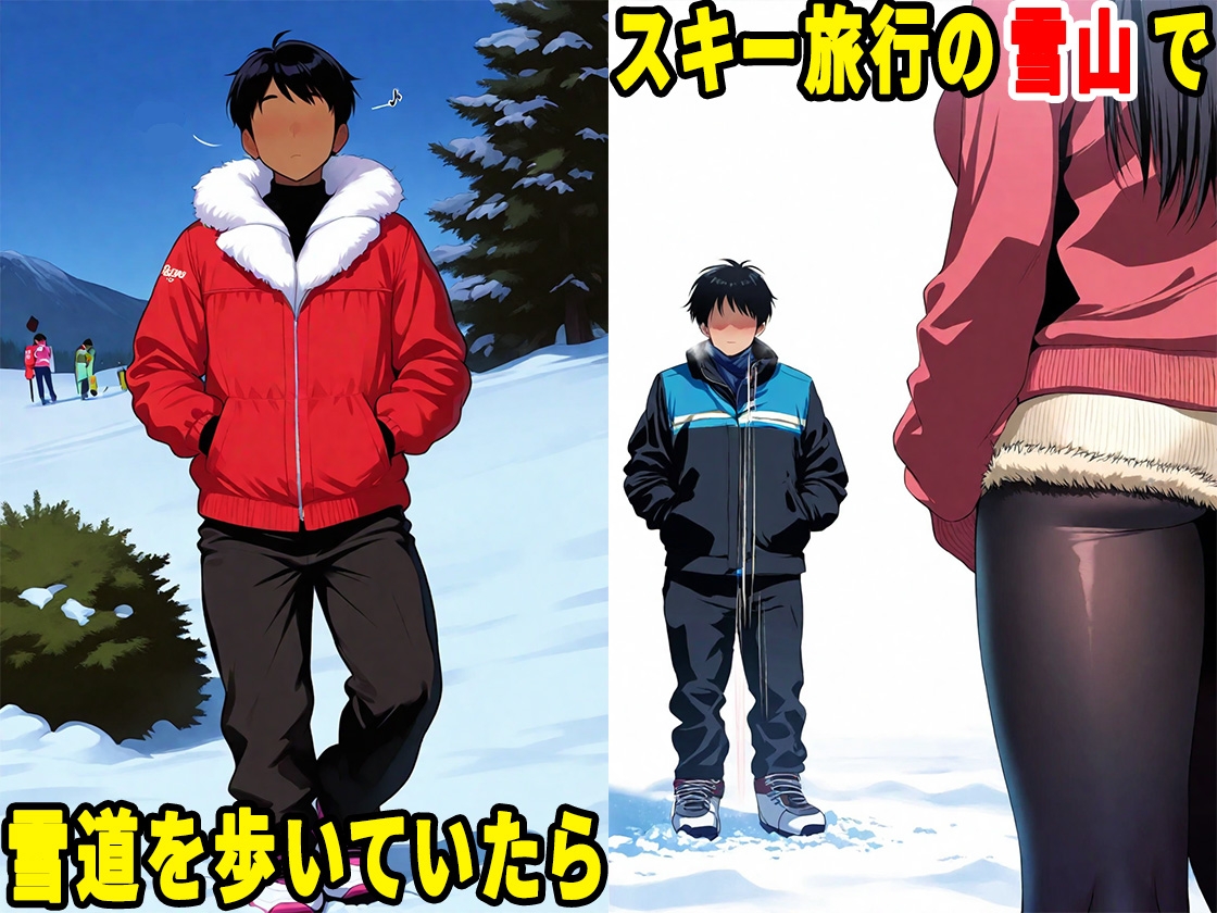 スキー旅行で黒髪ギャルと出会ったので、生ハメセックスしまくった話