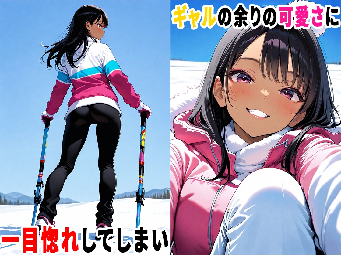 スキー旅行で黒髪ギャルと出会ったので、生ハメセックスしまくった話