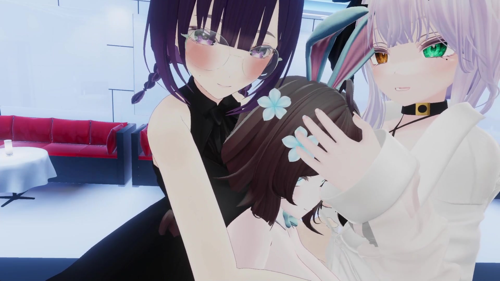 【視聴者参加型】巷で噂の酒池肉林♡みんなで精液ぶっかけて♡【ChilloutVR】 雅乃つむぎ