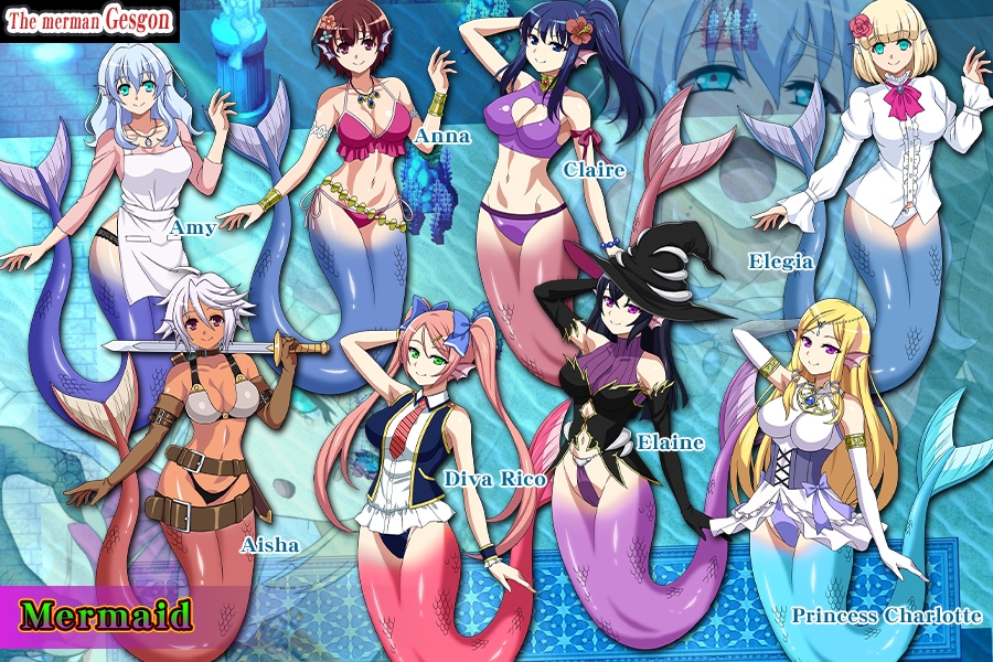 The merman Gesgon – Preview 2