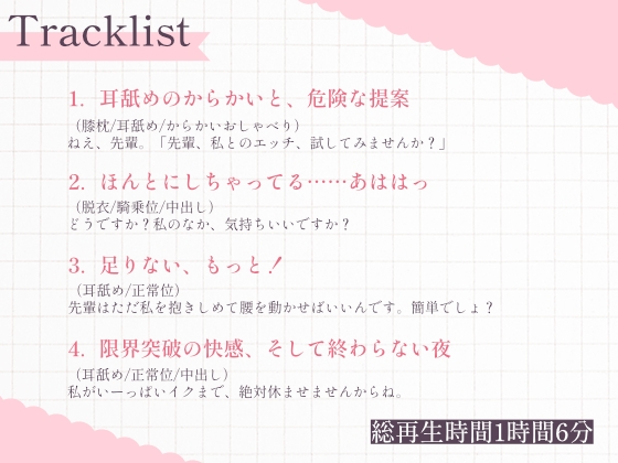 先輩、私とのえっち…試してみませんか?──小悪魔後輩るなの本気えっち