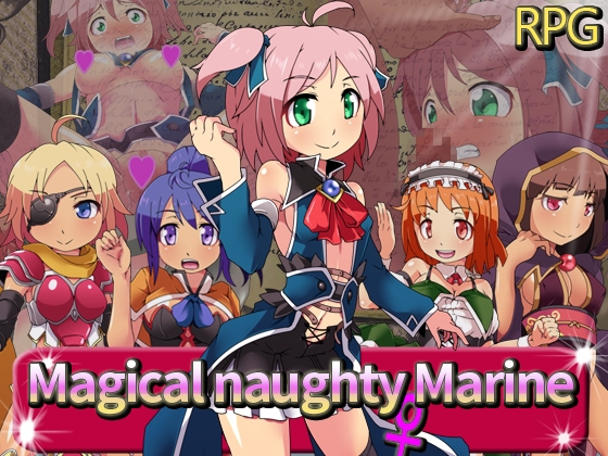 Magical naughty Marine