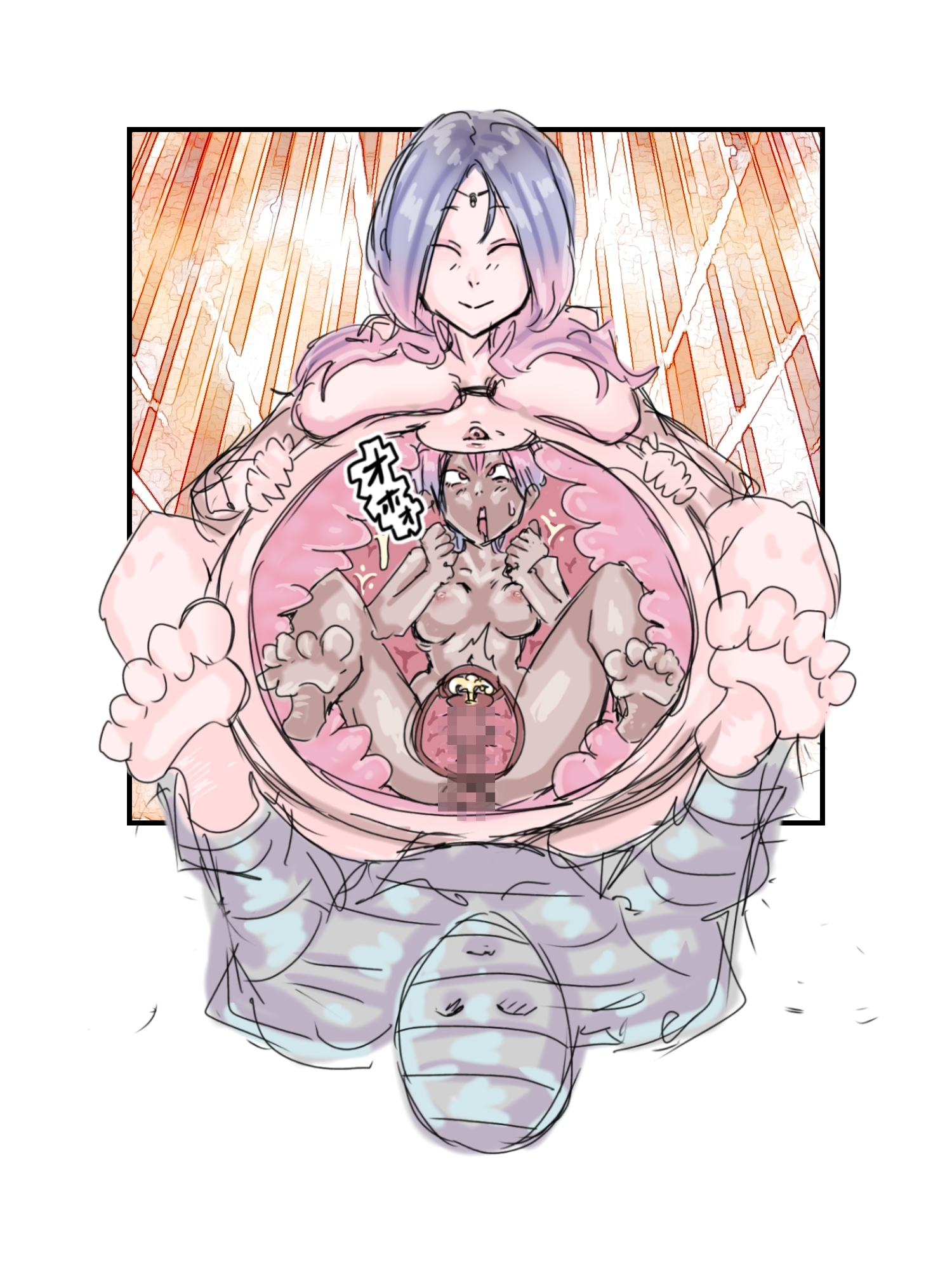 【脱衣版】1コマ漫画 ラフ案シリーズ 第三巻