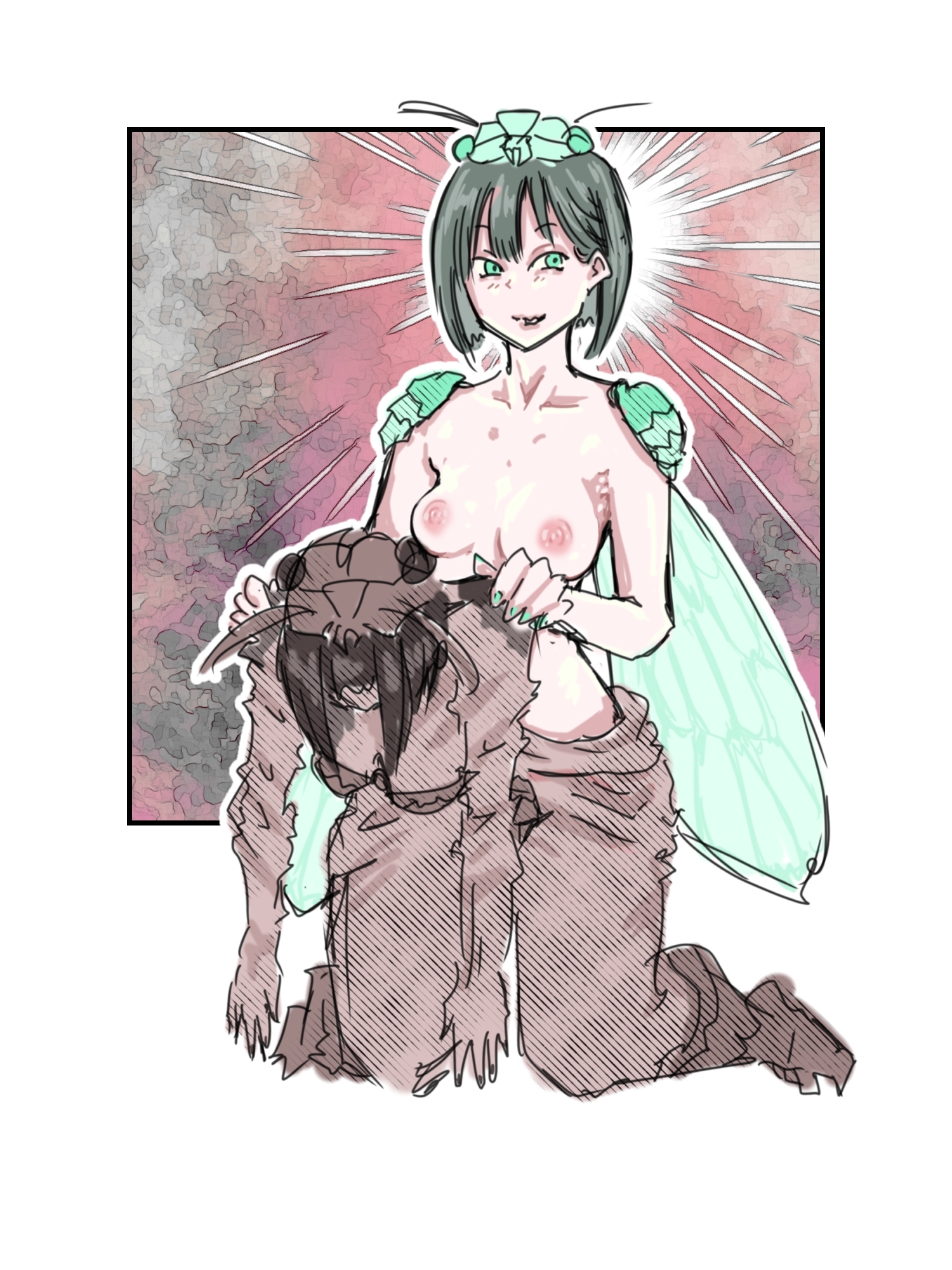 【脱衣版】1コマ漫画 ラフ案シリーズ 第三巻