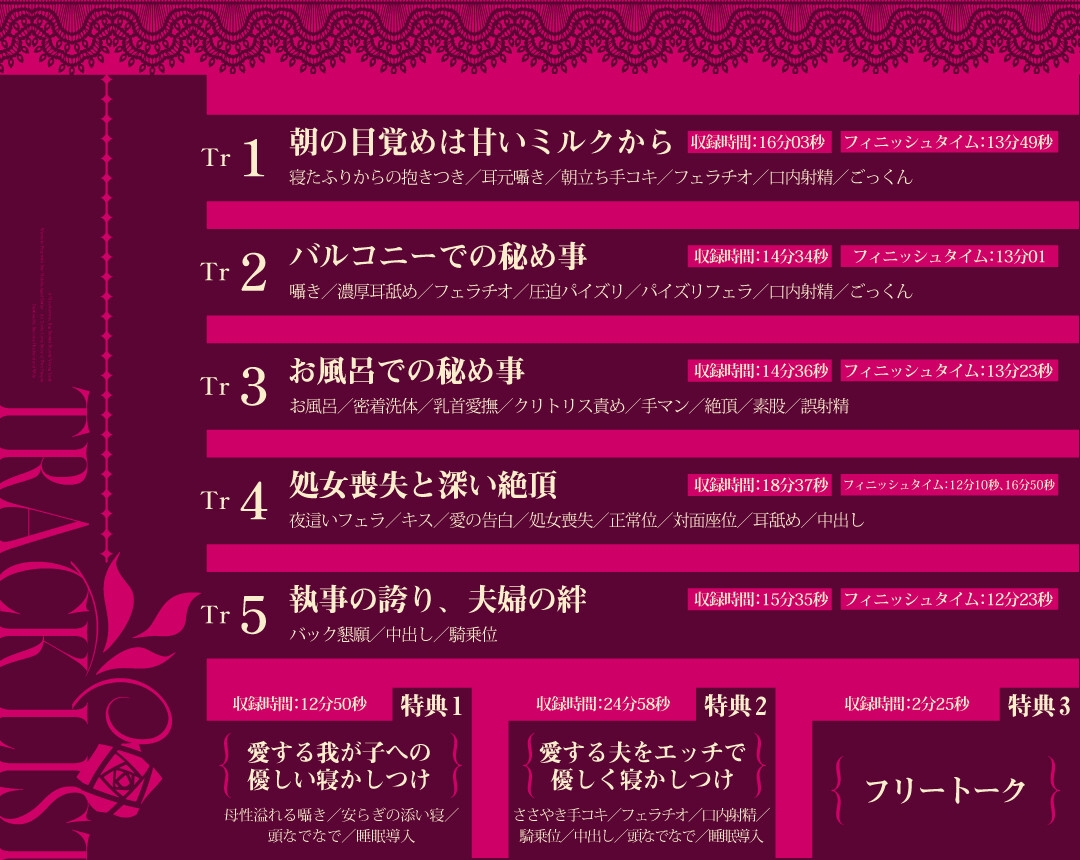 【男性受け】小悪魔お嬢様は中年執事で遊びたい～いずれ夫婦になる二人のエッチな恋物語～【約2時間/バイノーラル】 – Preview 4