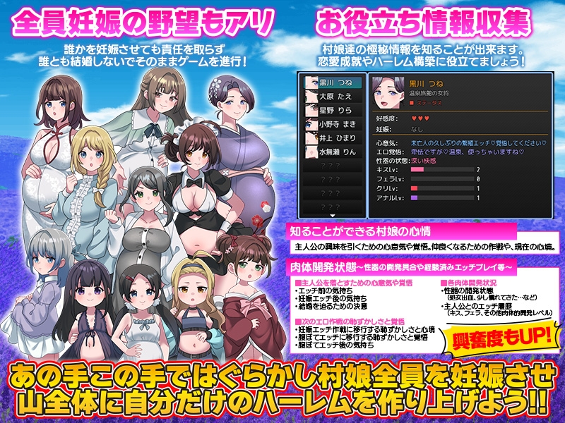 妊娠ハーレム生活シミュレーション – Preview 6