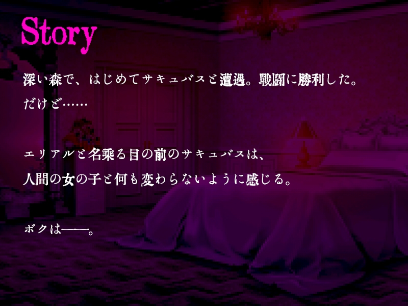 【ドットアニメ】ギャルサキュバスのエリアルさんと勇者のボク – Preview 2