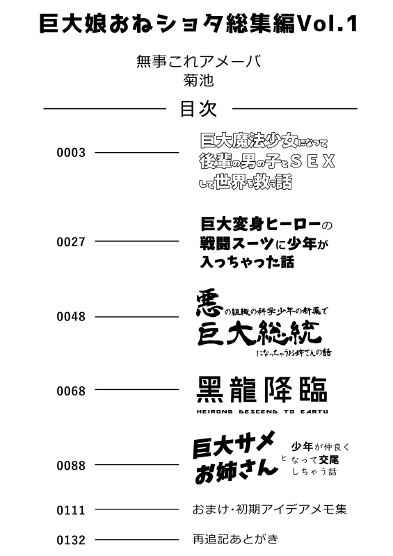 巨大娘おねショタ総集編Vol.1 – Preview 3