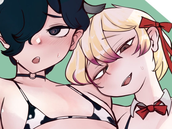 女装男子×女装男子合同誌 ゴム手袋で開発特集号