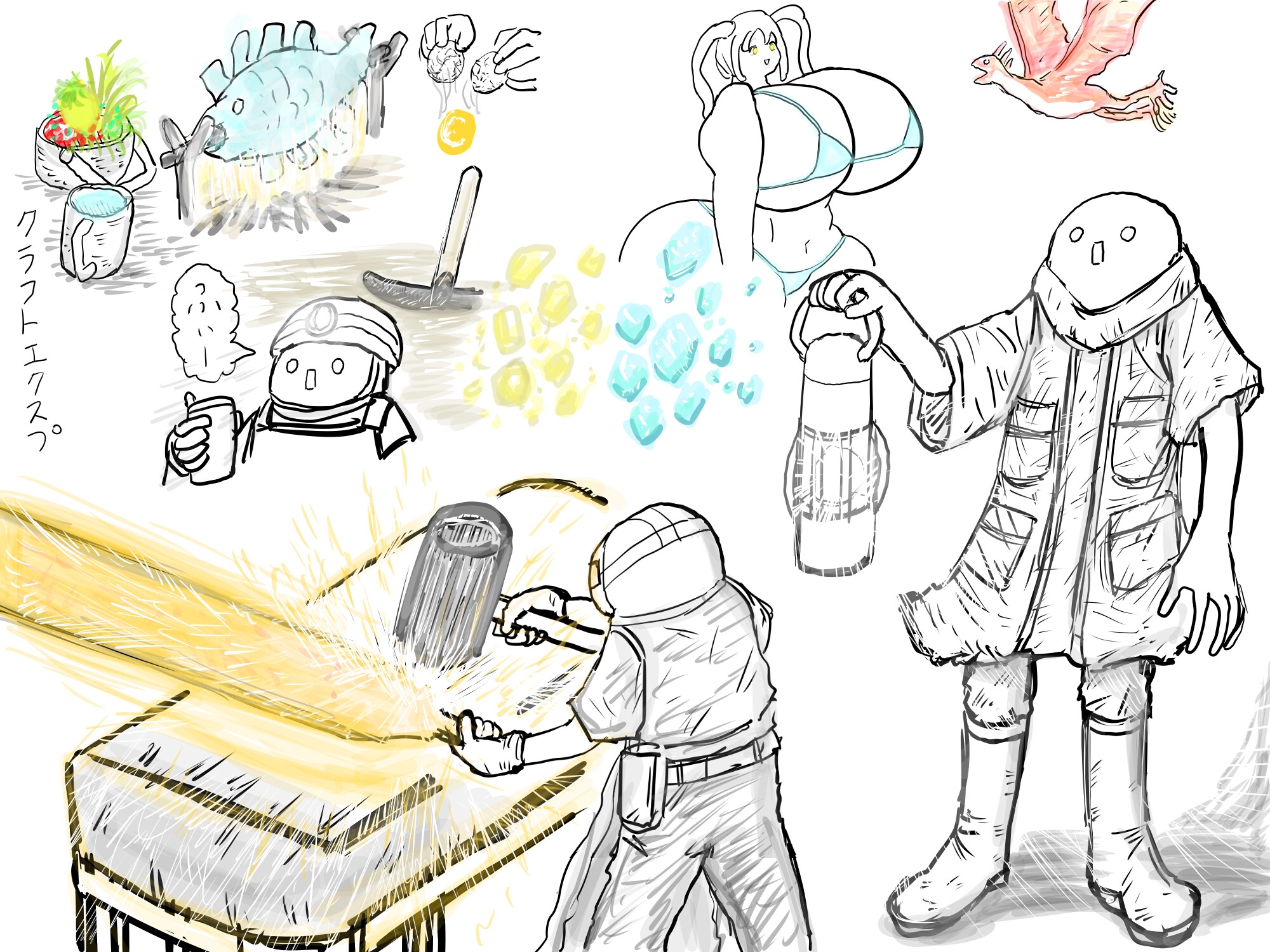 イラスト集 キャラクター原案 美少女 – Preview 4