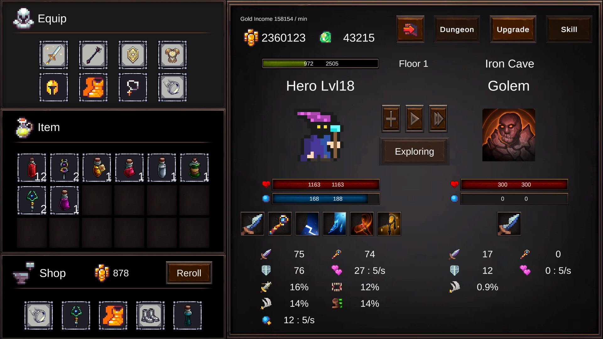 Magic Hero Incremental – Preview 3