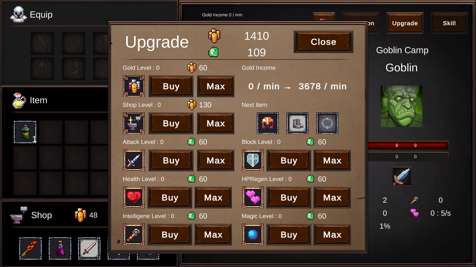 Magic Hero Incremental – Preview 4
