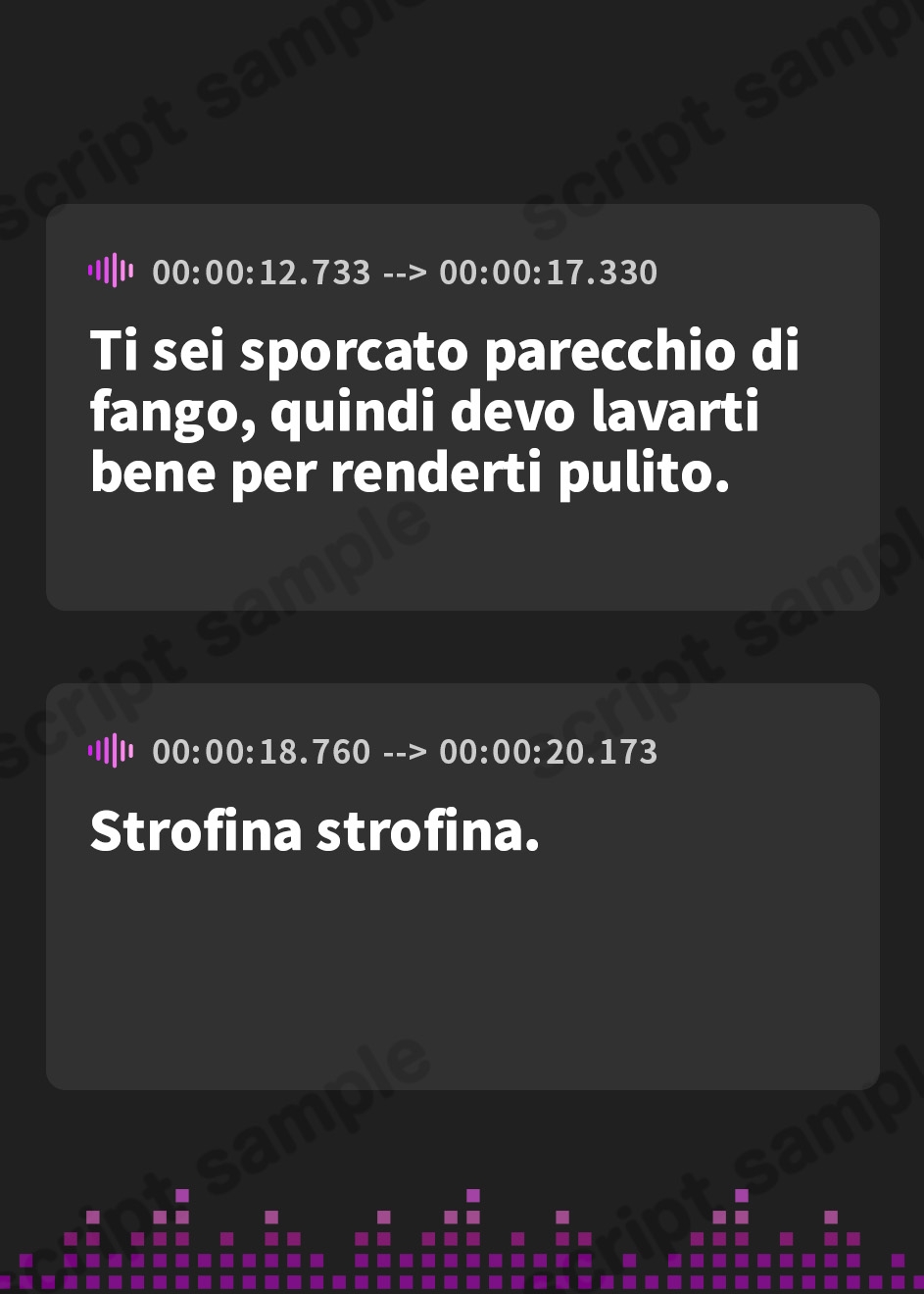 【イタリア語版】犬になったら好きな人に拾われた。～犬飼加恋に徹底的に愛される音声～ – Preview 3