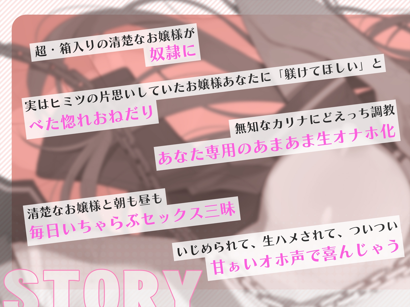 【甘オホ】清楚なお嬢様が奴○になったので買ってみた。～毎日いちゃらぶおまんこ交尾で甘オホが止まらない～ – Preview 3