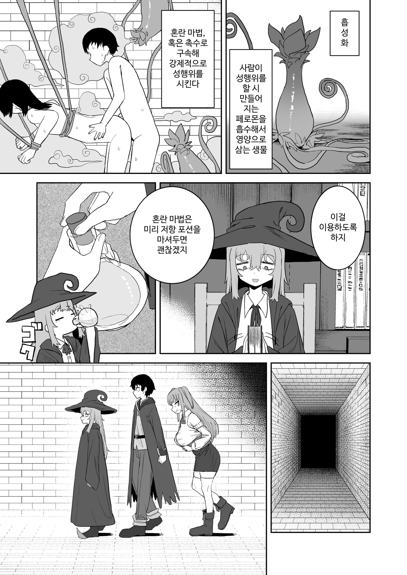 【韓国語版】サキュバスが混乱している間に – Preview 3