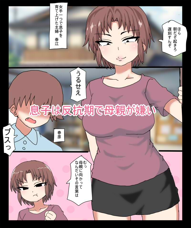 反抗期の息子が 働いてる熟女壁穴ヘルスにきちゃったので バレないように息子チンポを抜くしかないないっ
