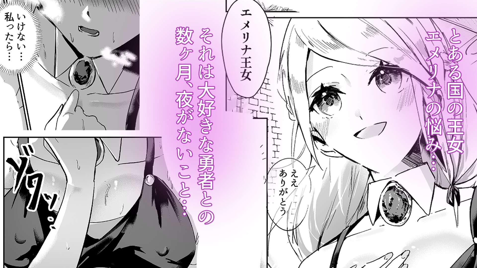 とある国の王女様を音反響と断面図直見せでイかせる話 – Preview 2