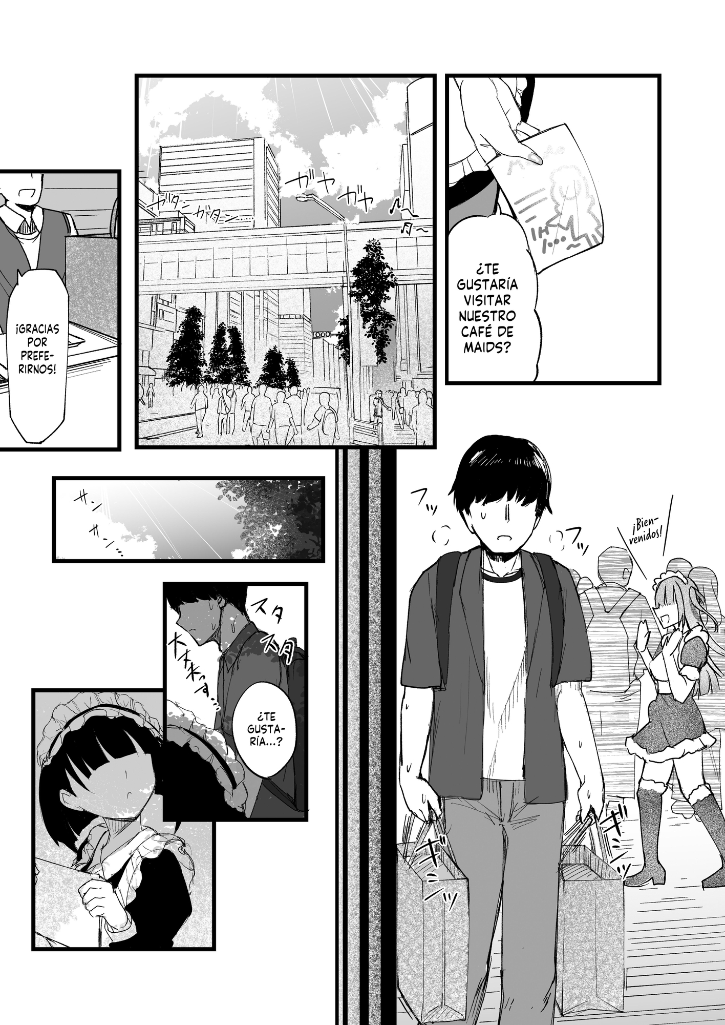 【スペイン語版】ふたなりJKメイド「田也目いど」 – Preview 2