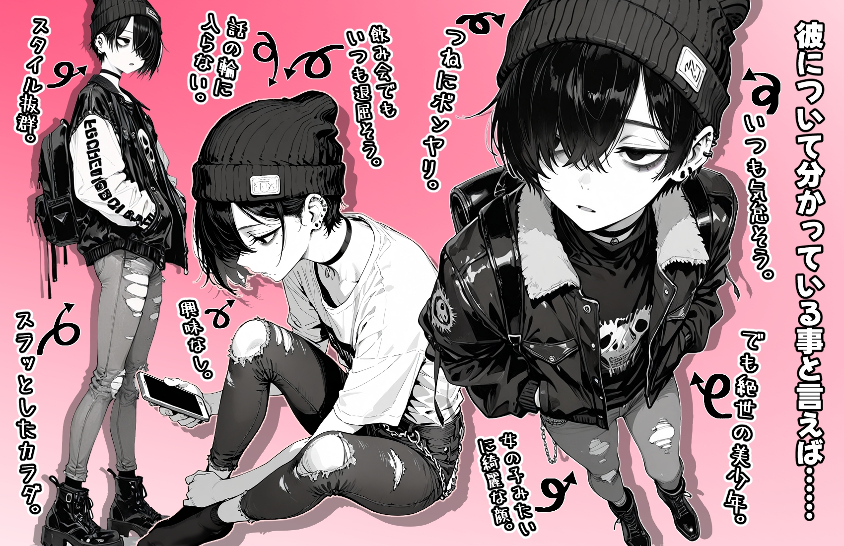 ダウナー系美少年と腐れ縁で行きずりSEX