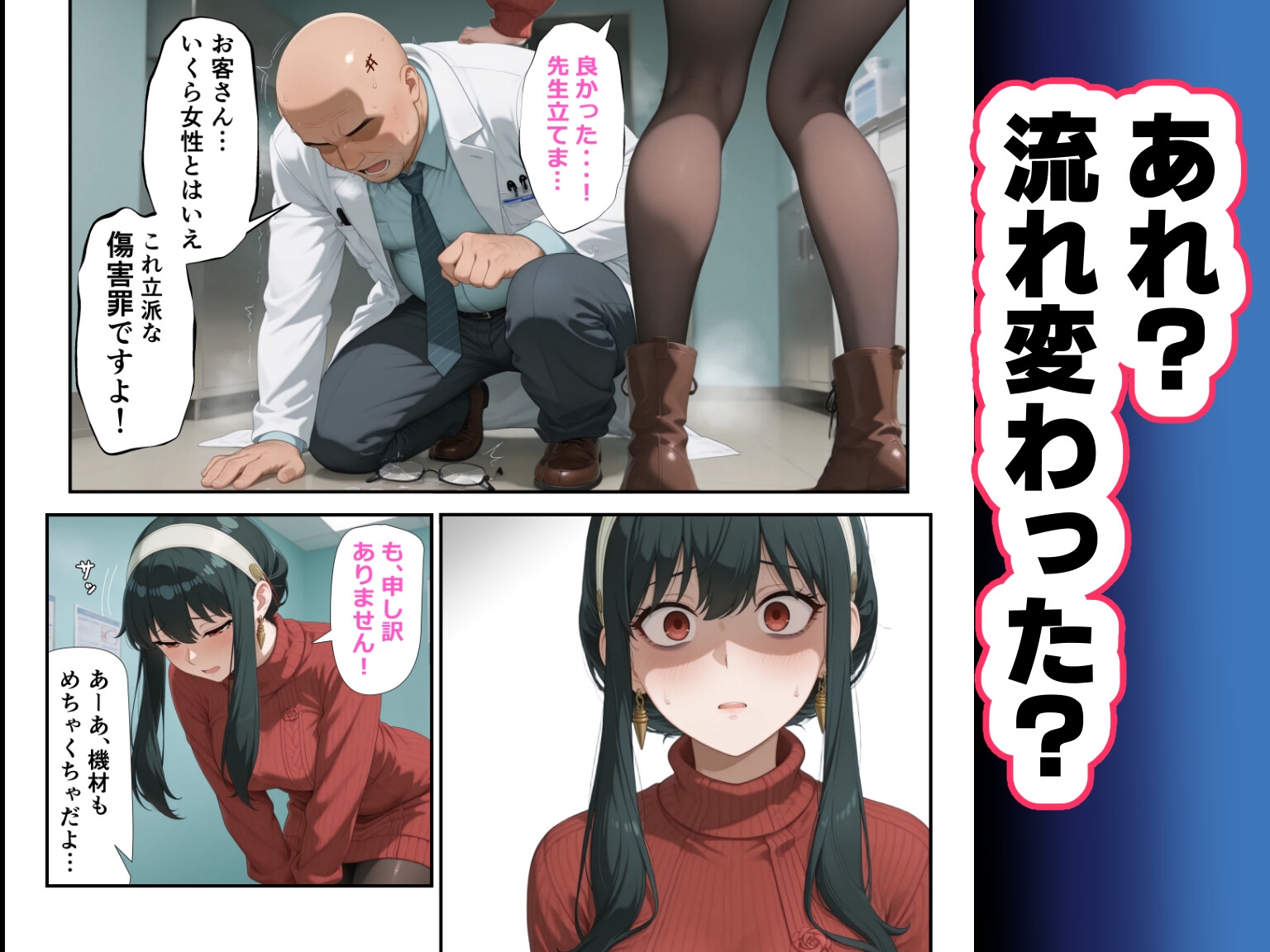 仕事帰りに立ち寄った医院で処女喪失したヨ◯さん