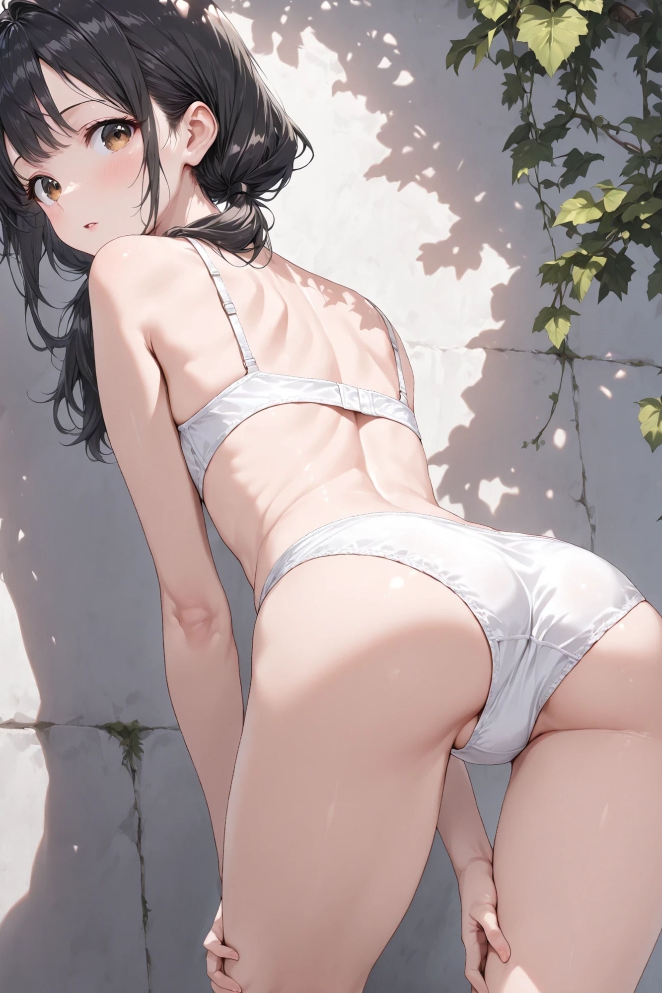 陽菜 - 白い壁 - ヌードイラスト集