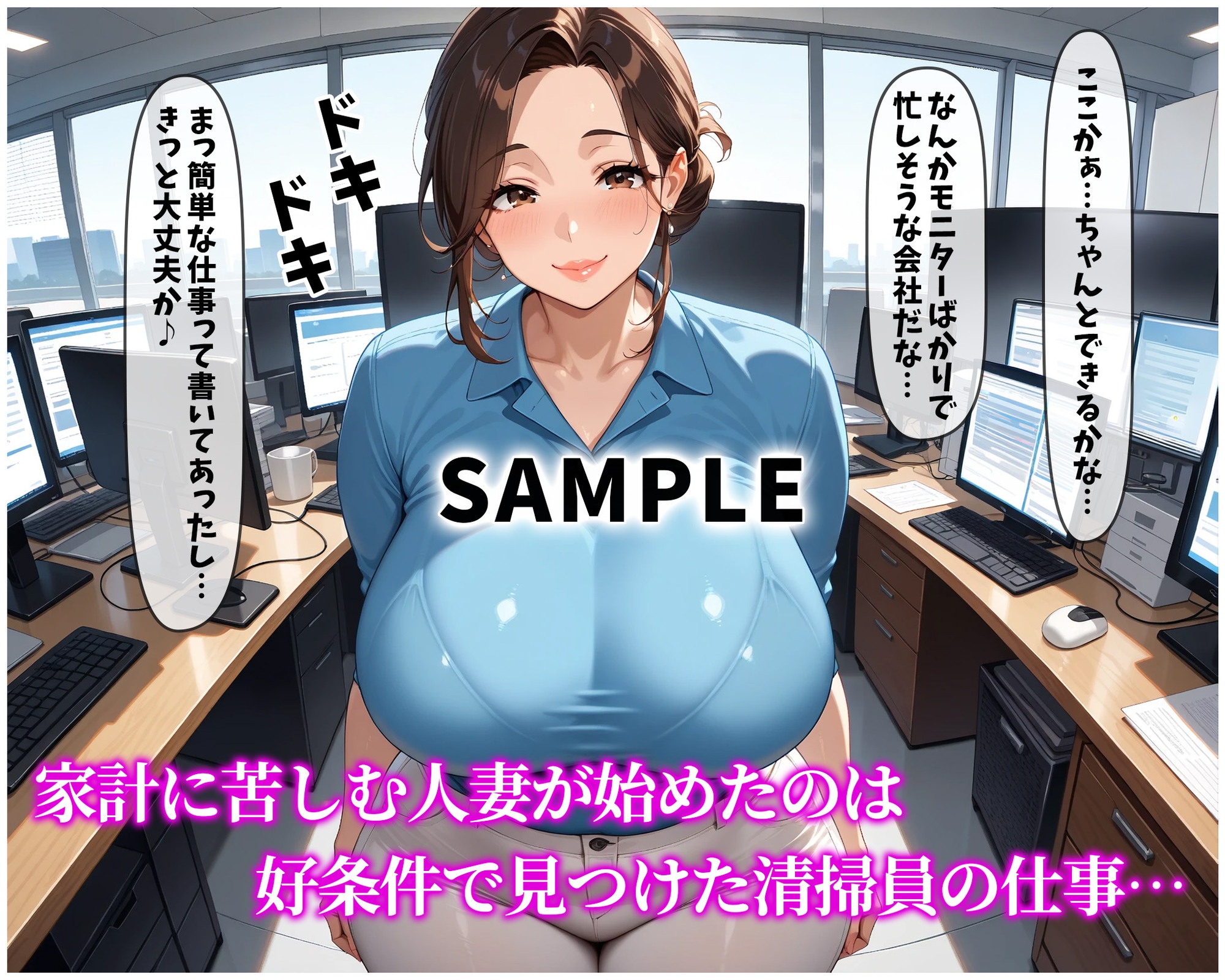寝取られた爆乳巨尻妻ゆな―社長のデカチンに抗えなくなりました―