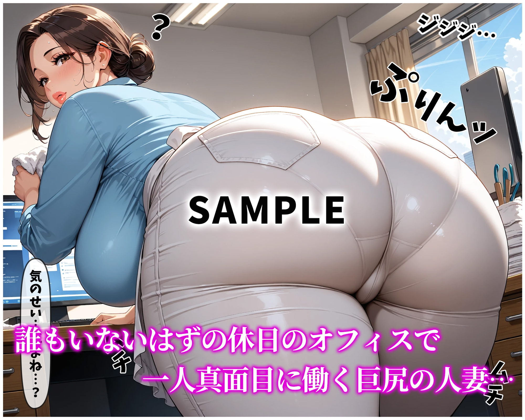 寝取られた爆乳巨尻妻ゆな―社長のデカチンに抗えなくなりました―