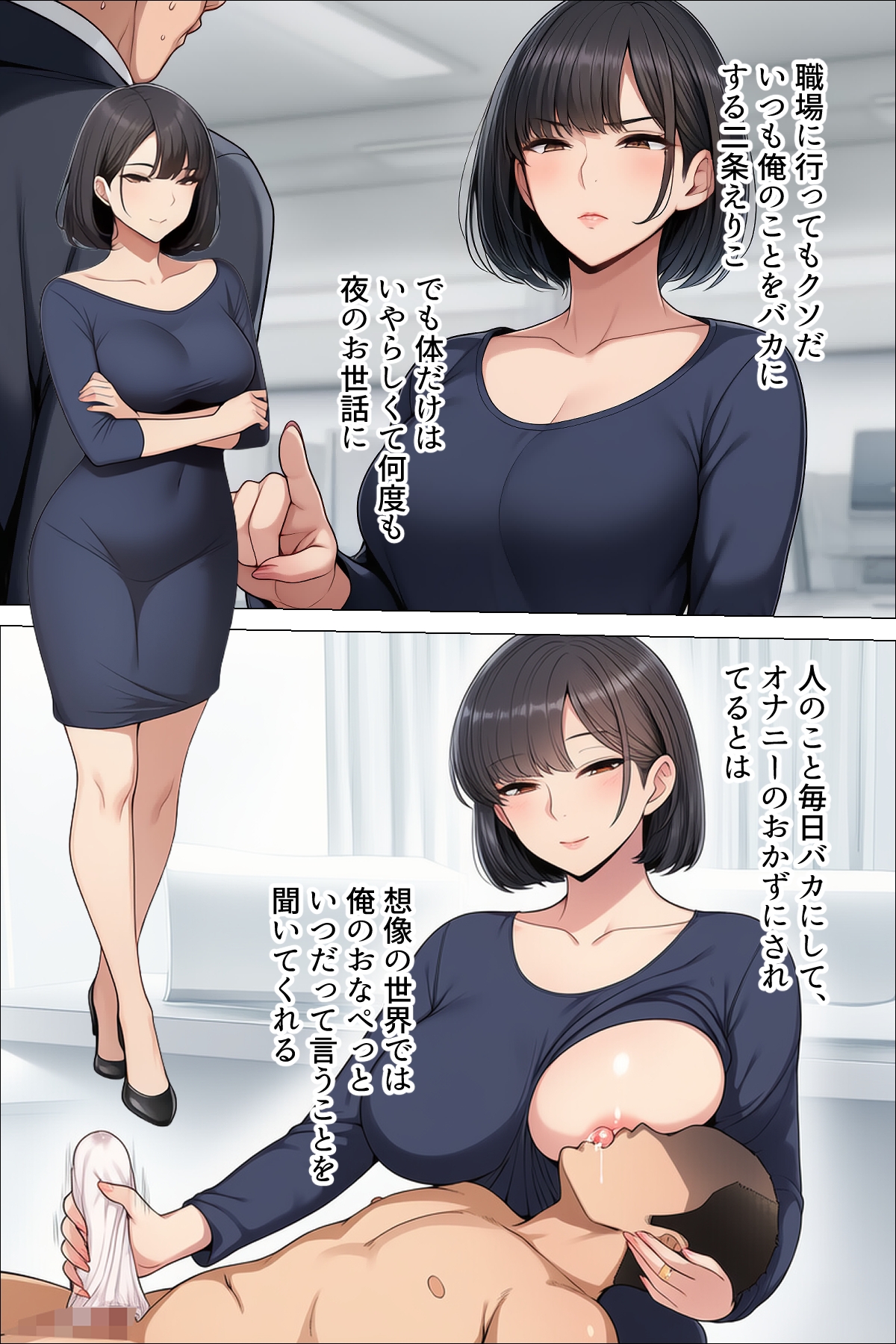 【漫画】やめられない男