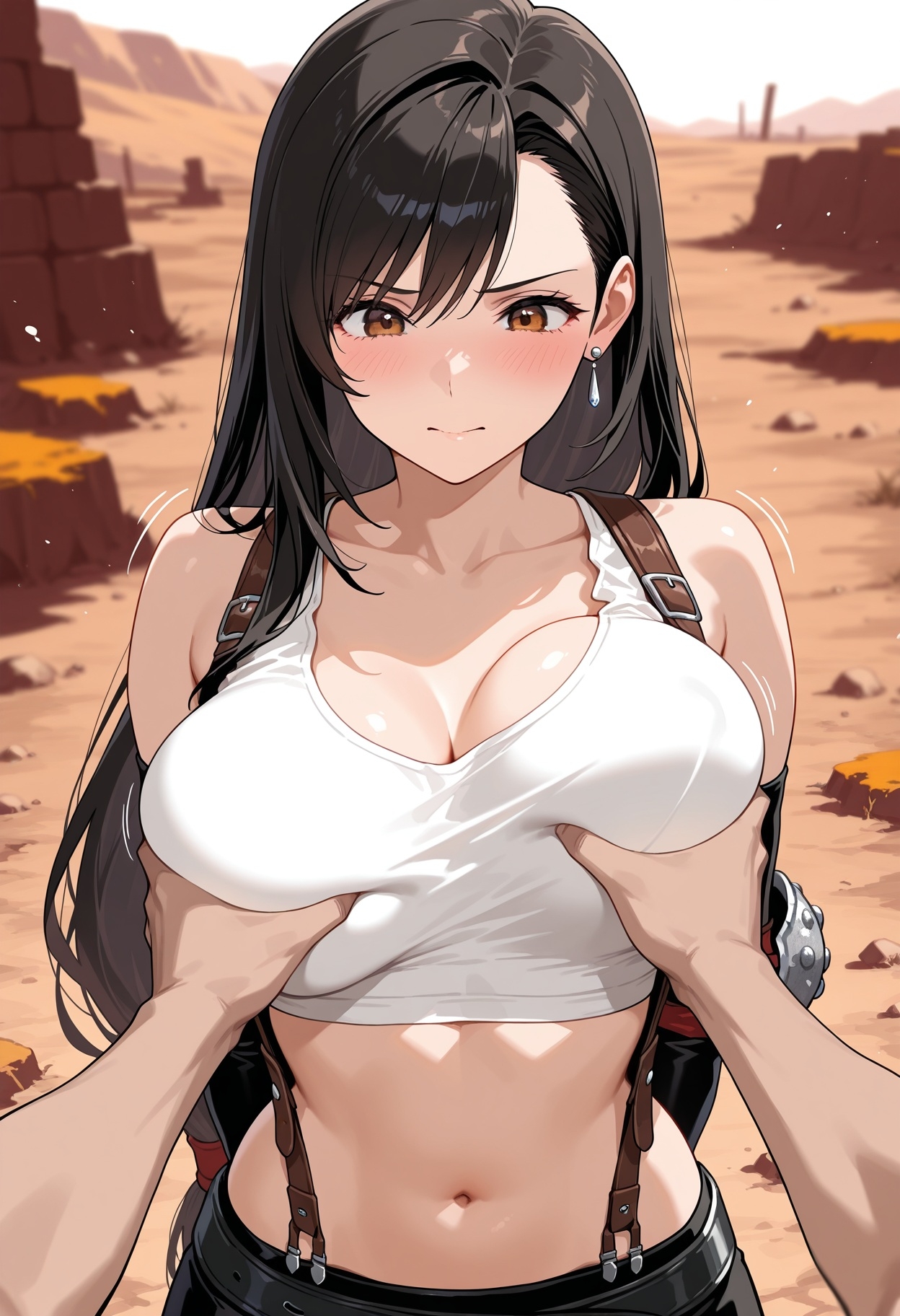 50人の女の子の胸揉み