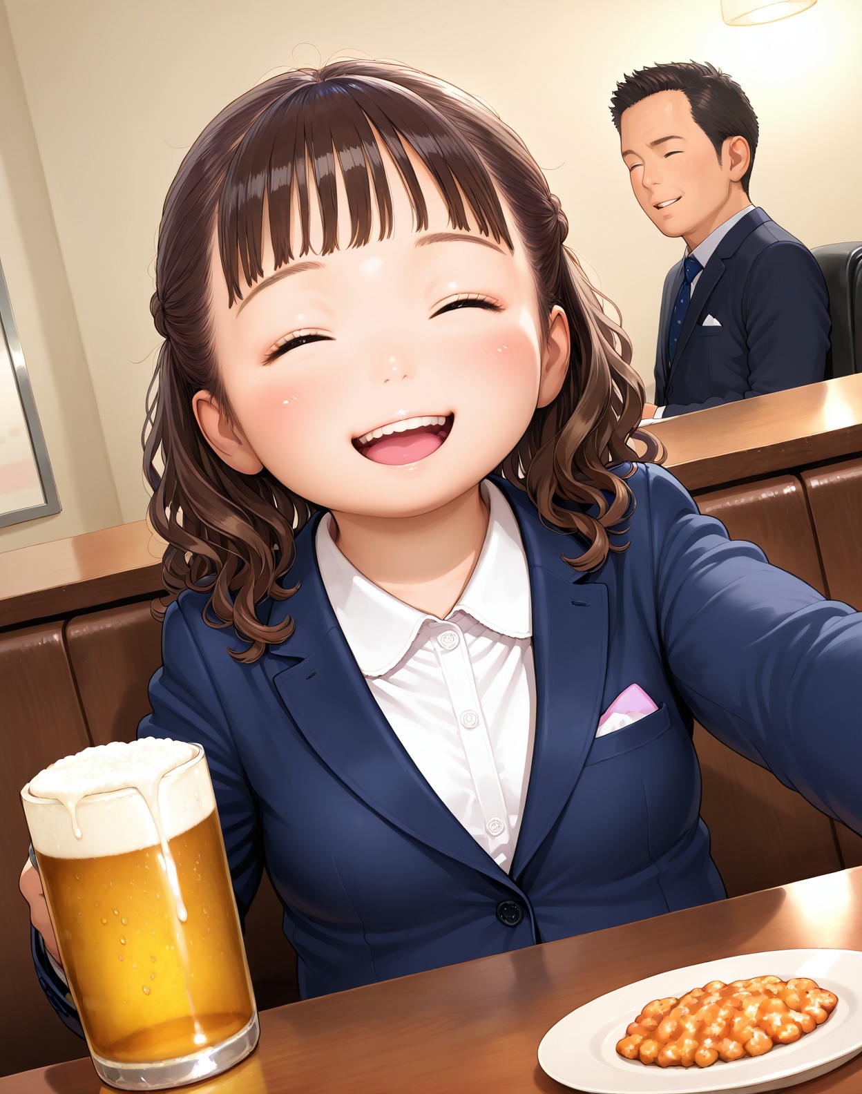 ぽっちゃり貧乳OLの不倫日常