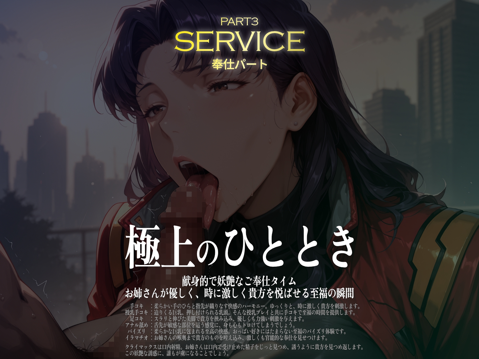 巨乳痴女同人CG集 エーテライト 葛城ミ〇ト編 – Preview 5