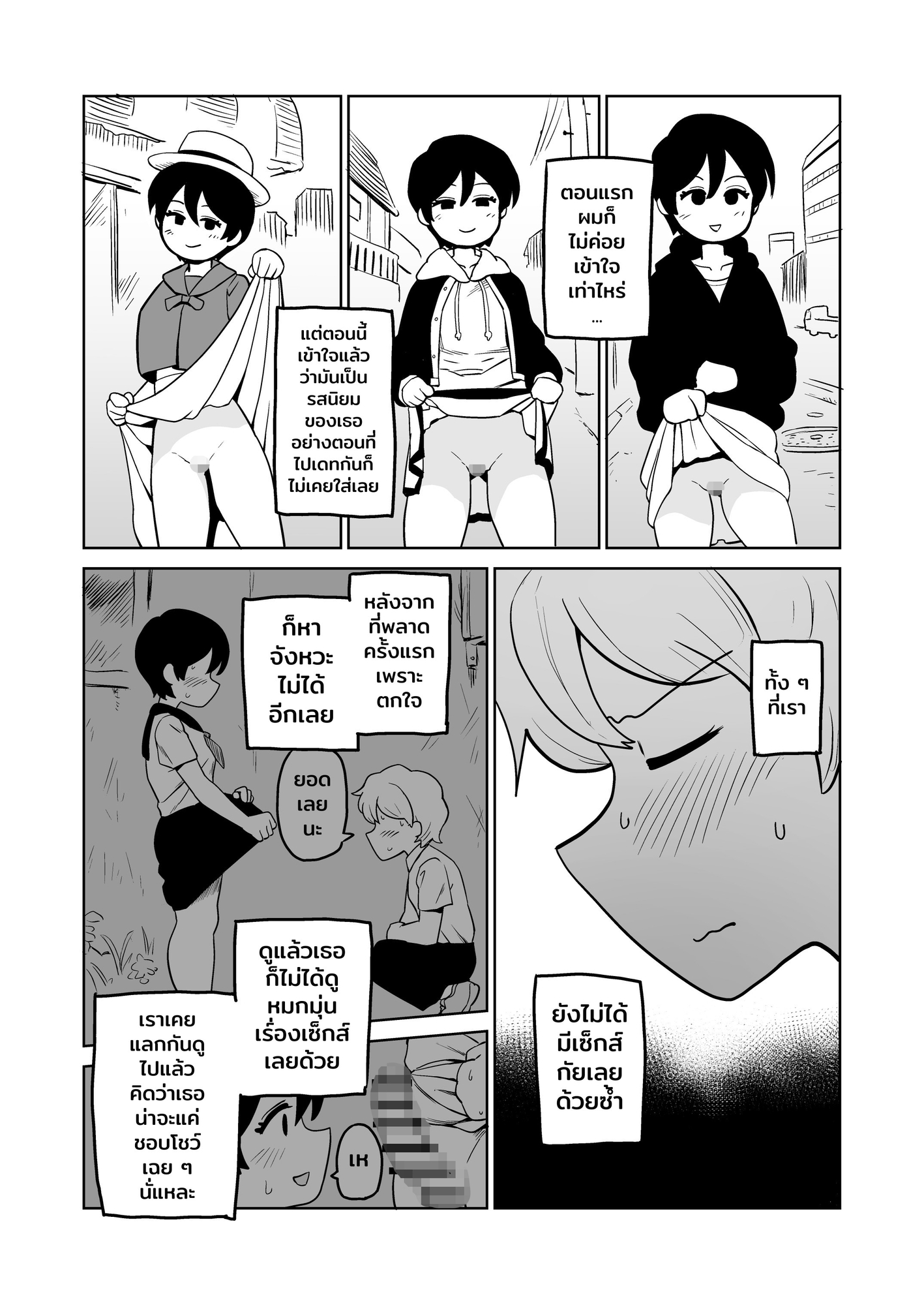 【タイ語版】逆露出調教 – Preview 3