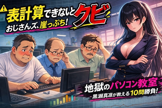 表計算ができないとクビです ～黒瀬真凛の強○補習～