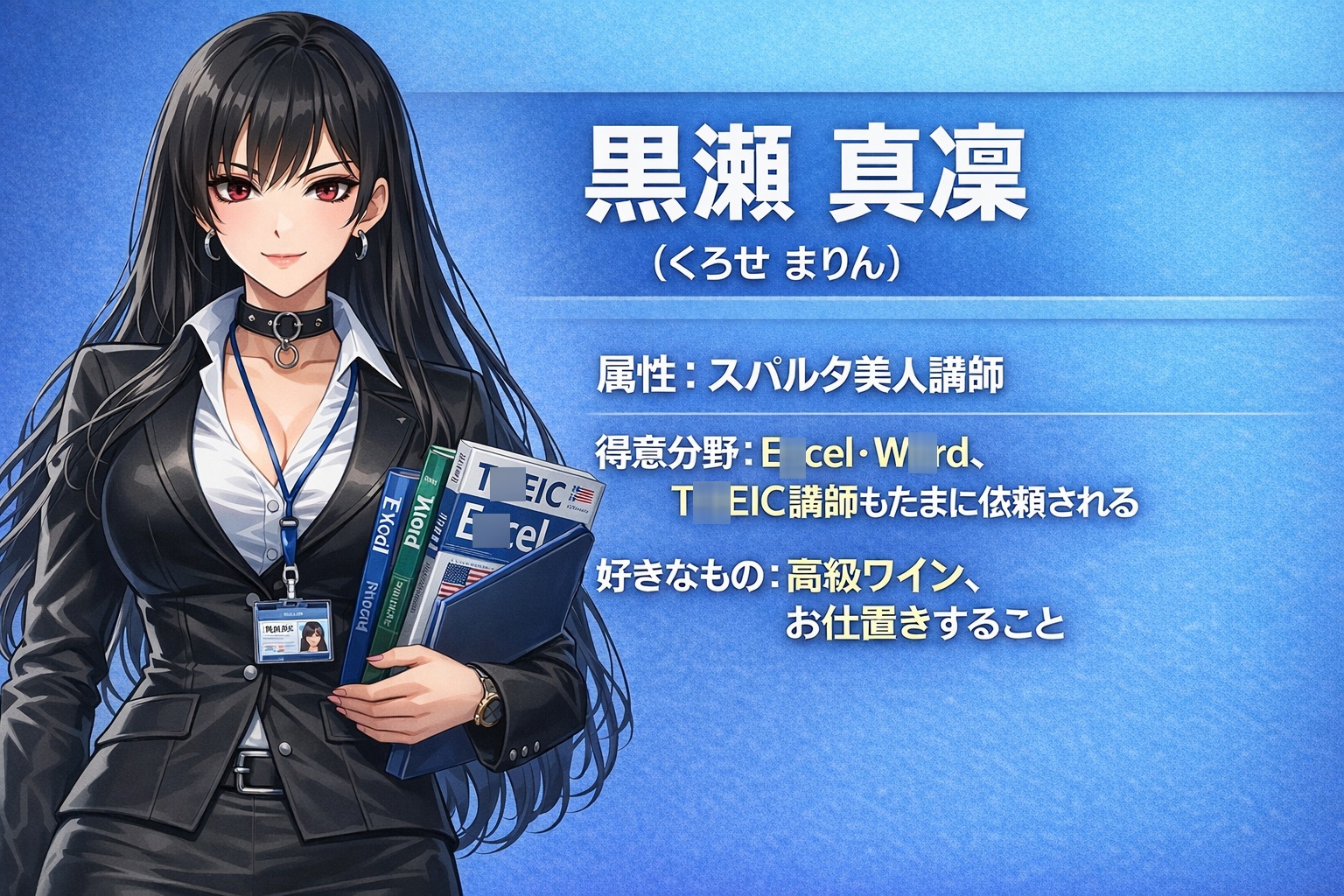 表計算ができないとクビです ～黒瀬真凛の強○補習～