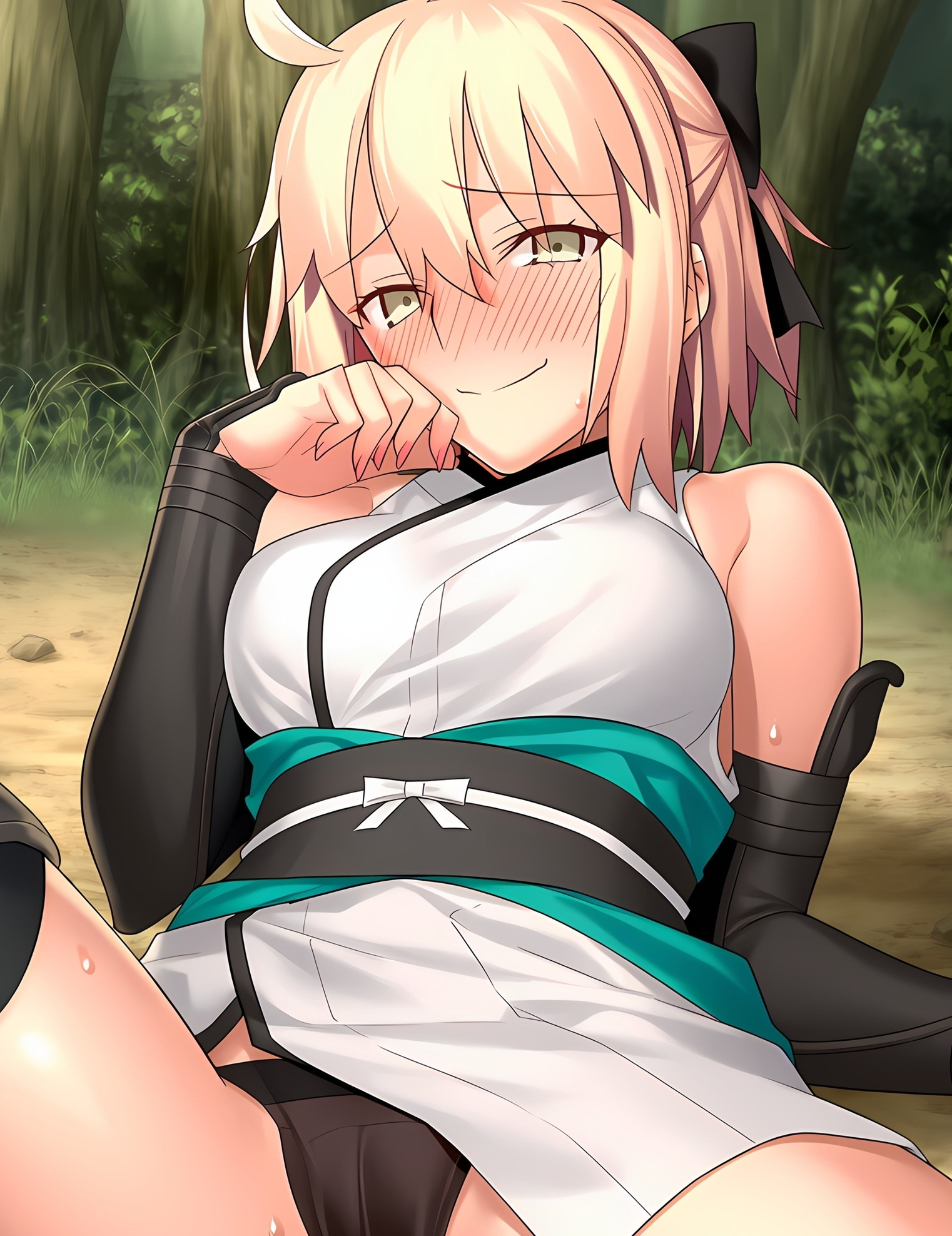 沖田ちゃんのエッチなAIイラスト集