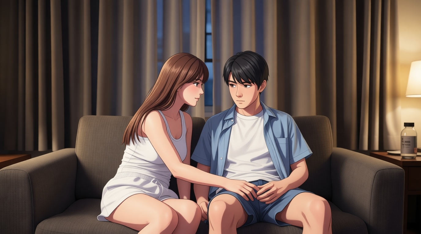 幼馴染とのひと夏の関係