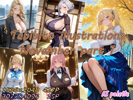 Tabibito illustrations November part1 – main preview