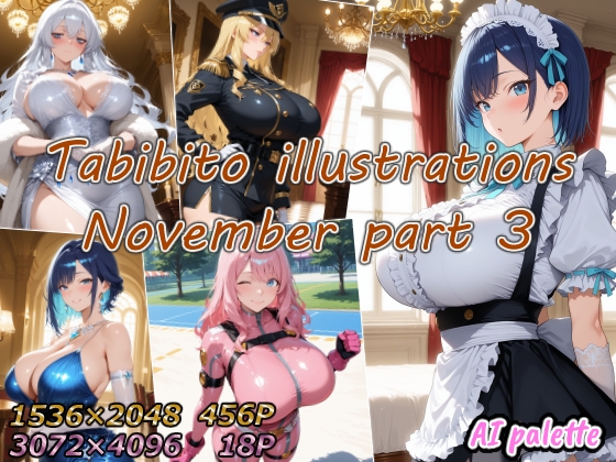 Tabibito illustrations November part3 – main preview