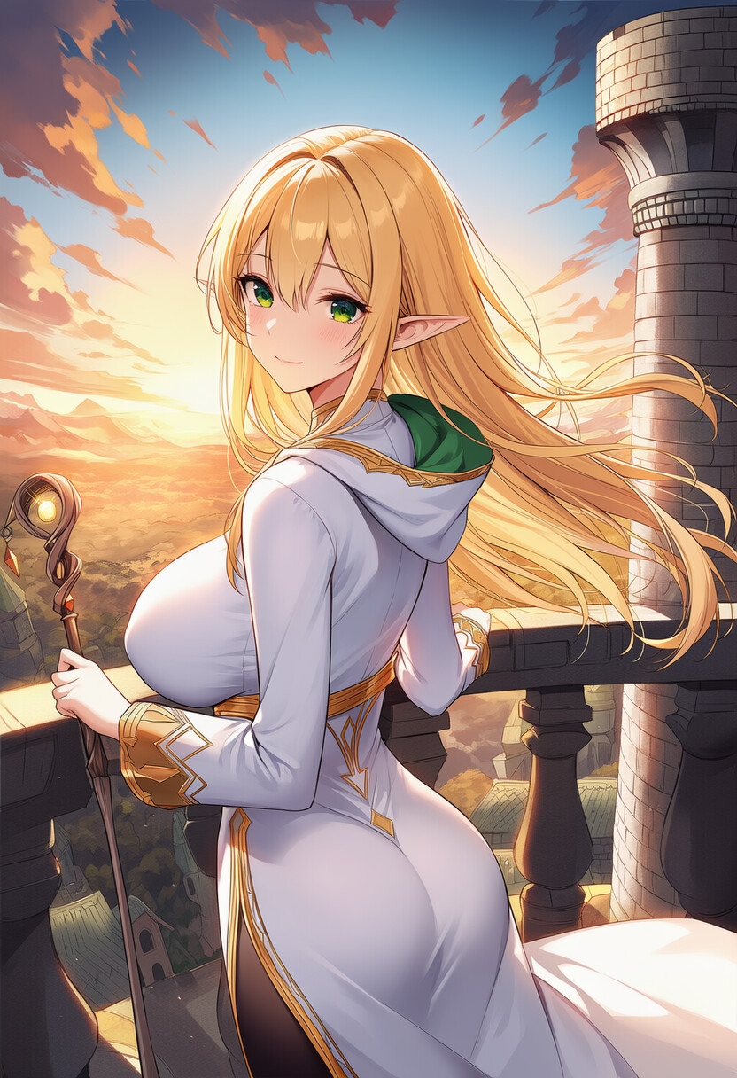 エルフの魔法使いと過ごす夜 – Preview 2