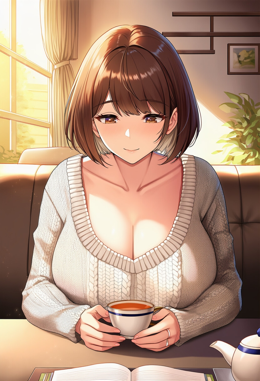 人妻は今夜、堕ちていく～禁断の密室イチャラブ中出しCG集～ – Preview 4