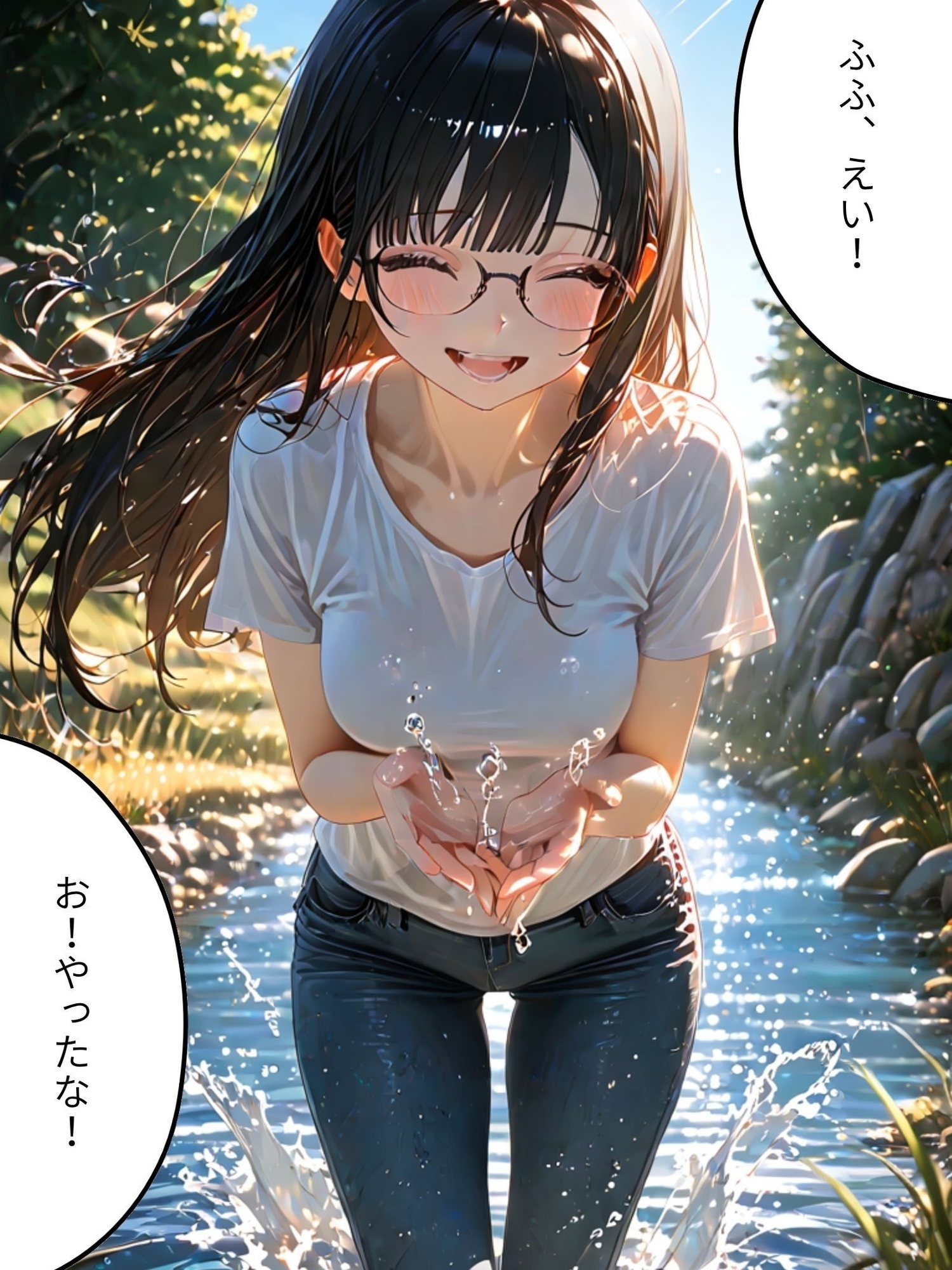 田舎のお姉さん、距離が近すぎる〜黒髪メガネのお姉さんに、優しく教え込まれる〜 – Preview 2