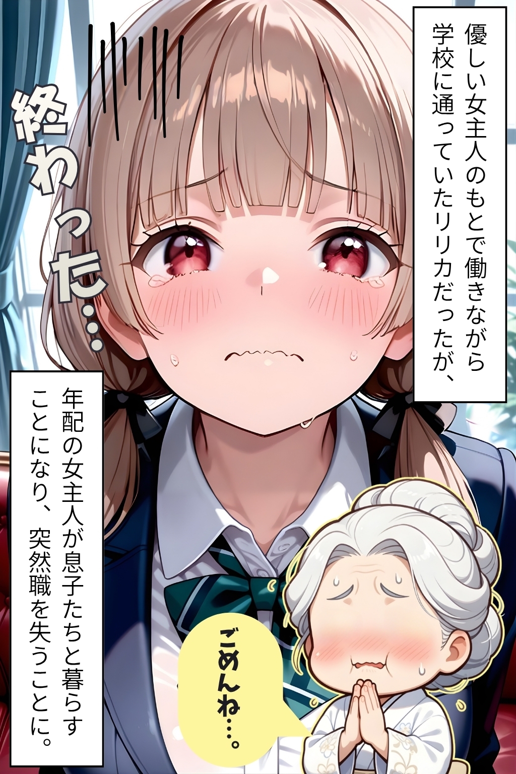 お化け屋敷の住み込みメイド 〜 ご主人様の命令は絶対♡どんどんエッチにされちゃう開発日記(前編) 〜
