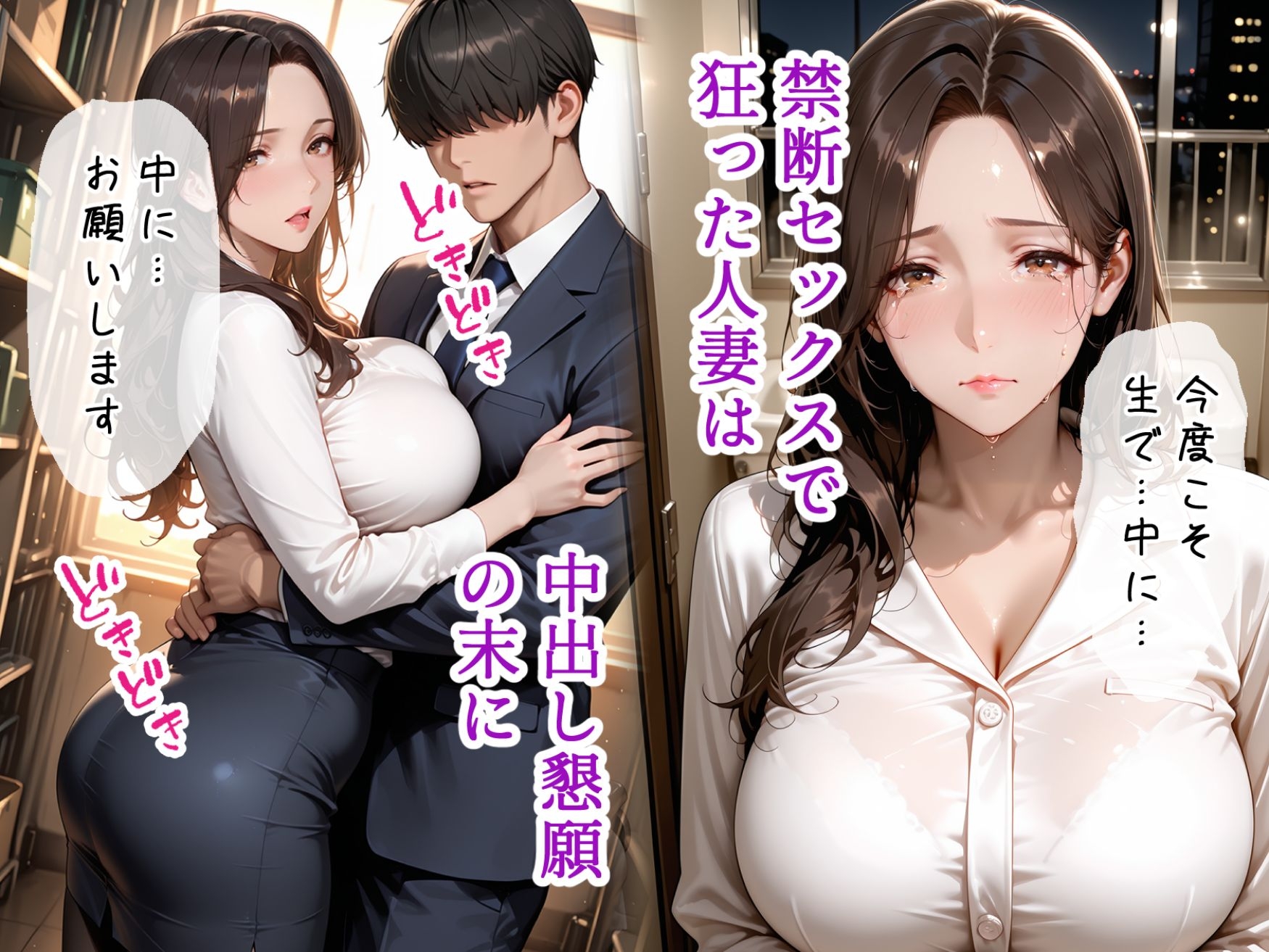 オフィスの彼女2 妊娠中出しで夫を捨てチョーカー人妻になった私 – Preview 2