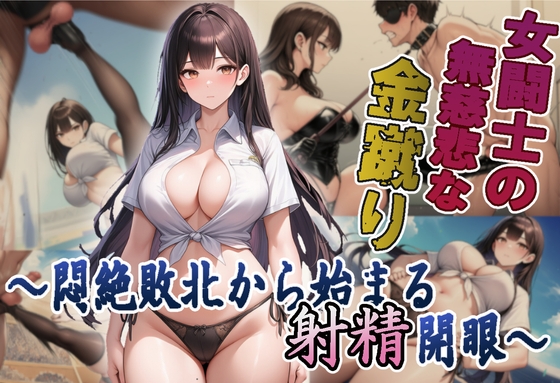 女闘士の無慈悲な金蹴り ～悶絶敗北から始まる射精開眼～